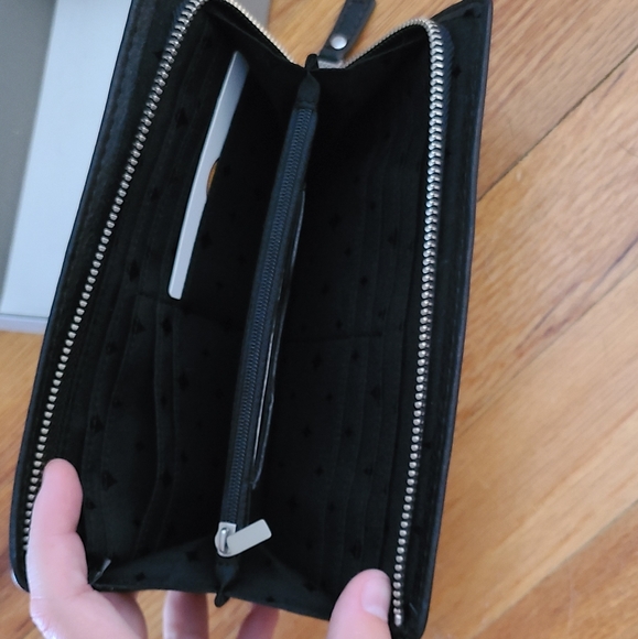 Fossil Black Leather Wallet - Picture 4 of 5